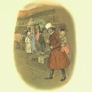 Entrenamiento, 1820, c1910. Creador: Tom Browne Entrenamiento, 1820, c1910. Creador: Tom Browne