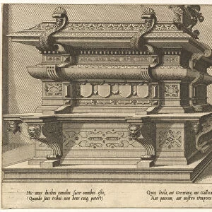 Cœnotaphiorum (14), 1563. Creators: Johannes van Doetecum I, Lucas van Doetecum