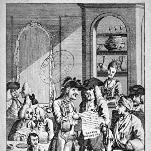 The Coffee-house Politicians, 1772