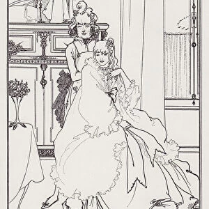 The Coiffing, from The Savoy No. 3, 1896. Creator: Aubrey Beardsley