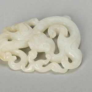 Coiled Dragon, late Ming (1368-1644) or early Qing dynasty (1644-1911), 17th century