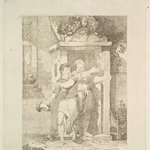 The Coke and Perkin (The Cooks Tale, Chaucers Canterbury Tales), late 18th century