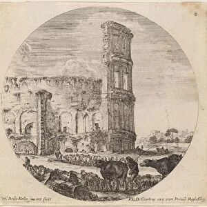 Colosseum, 1646. Creator: Stefano della Bella