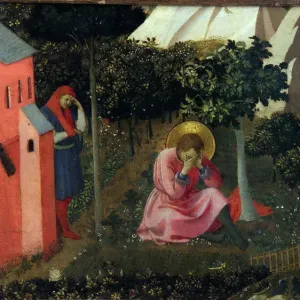 The Conversion of Saint Augustine, ca 1430-1435 Print The Conversion of Saint Augustine, ca 1430-1435 Print