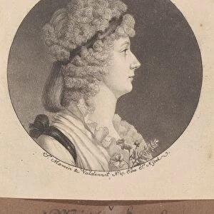 Cornelia Schuyler Morton, 1797. Creator: Charles Balthazar Julien Fé