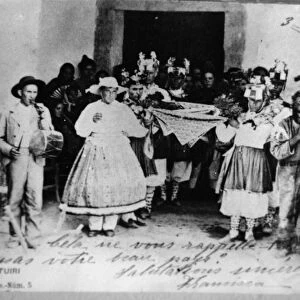 Cossiers of Montuiri, typical Majorcan dances from 1903, some of these Cossiers