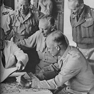 Council of War in Algiers: Mr Churchill with his Captains, 1943