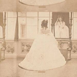 [Countess de Castiglione as Elvira at the Cheval Glass], 1861-67