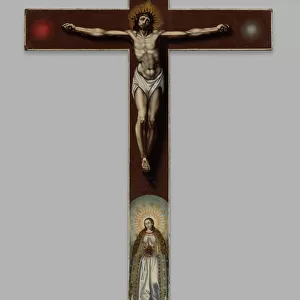 Crucifixion, 1646. Creator: Maria Josefa Sanchez