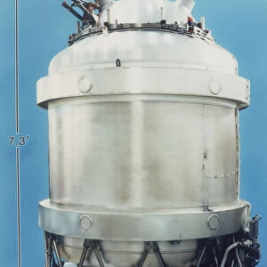 Cryostat for COBE satellite, 1989, USA