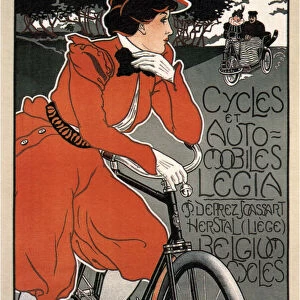 Cycles Automobiles Legia, 1898. Artist: Gaudy, Georges (1872-1940)