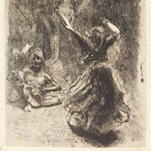 The Dancer of Tanjore (La bayadere de Tanjore), 1914. Creator: Paul Albert Besnard