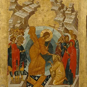The Descent into Hell. Artist: Russian icon