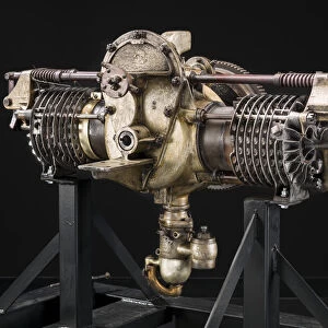 Detroit Horizontally-Opposed 2-Cylinder Engine, ca. 1910-11