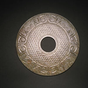 Disc (bi), Western Han dynasty, 2nd / 1st century B. C. Creator: Unknown