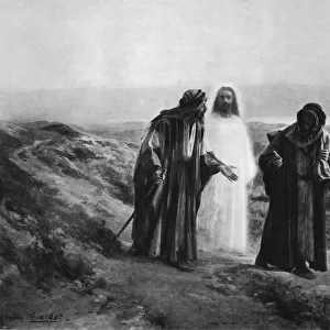 Disciples at Emmaus, c1905, (1912). Artist: Eugene Alexis Girardet