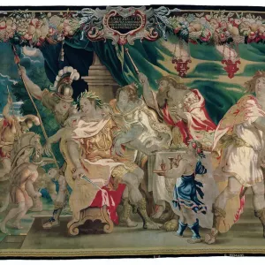 17th-Century Print of Caesar's Plot Discovery