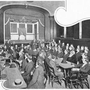 A discussion at the Eleusis Club, London, c1903 (1903)