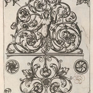Diverses Pieces de Serruriers, page 13 (recto), ca. 1663. Creator: Jean Berain