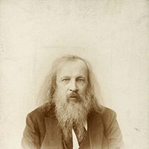 Dmitri Mendeleev, Russian chemist, c1890-c1907(?)