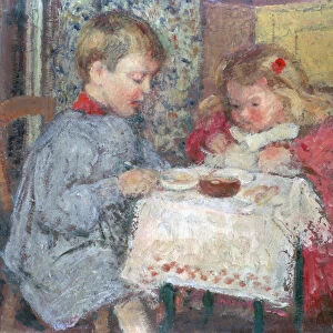 The Dolls Dinner Party, 1905. Artist: Georges Lemmen