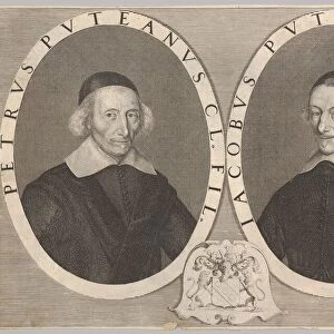 Double Portrait of Pierre and Jacques Dupuy, ca. 1648-49. Creator: Robert Nanteuil