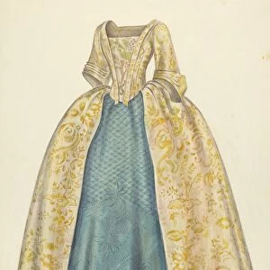 Dress, 1935 / 1942. Creator: Unknown