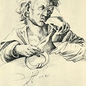 Drinker, 1581, (1943). Creator: Jost Amman