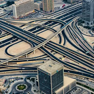 Dubai Intersection. Creator: Viet Chu