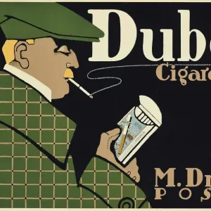 Dubec Cigarettes Print, c1910