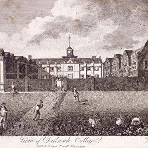 Dulwich College, Camberwell, London, 1790. Artist: Taylor