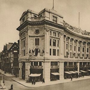 East India House, Libertys Individualised Frontage on the New Regent Street, c1935