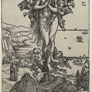 The Ecstasy of Mary Magdalene, 1501-1504. Creator: Albrecht Dürer (German, 1471-1528)