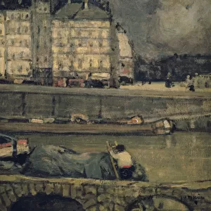 The Edges of the Seine, Paris, (1880-1924?). Artist: James Wilson Morrice