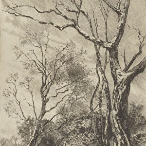 En Hiver. 19th century. Creator: Tancrede Abraham