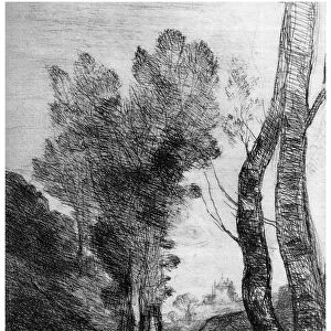 Environs de Rome, c1815-1865, (1924). Artist: Jean-Baptiste-Camille Corot