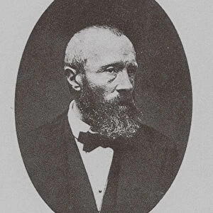 Etienne Joseph Theophile Thore-Burger (1807-1869), ca 1865. Artist: Nadar, Felix (1820-1910)