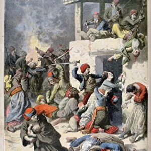 Events in Crete, 1896. Artist: Frederic Lix