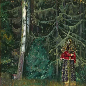 Fairy tale, 1921. Artist: Nesterov, Mikhail Vasilyevich (1862-1942)