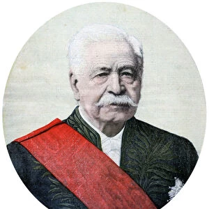 Ferdinand de Lesseps, French diplomat and entrepreneur, 1894. Artist: Henri Meyer