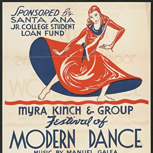 Festival of Modern Dance, [193-]. Creator: Unknown