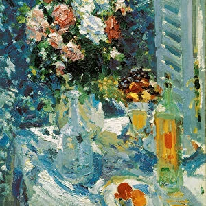 Flowers and Fruits, 1911-1912. Artist: Konstantin Korovin