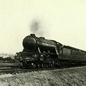 The Down Flying Scotsman Passing Reston, c1930. Creator: Unknown