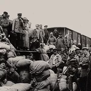 The food brigade (Prodotryad) is sent to Tambov, 1919