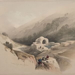 Fountain of Job, Valley of Hinnom, 1839. Creator: David Roberts (British, 1796-1864)