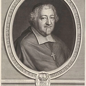 Francois Bosquet, 1671. Creator: Robert Nanteuil