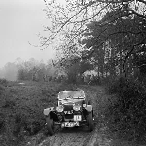 Frazer-Nash TT replica of NV Terry, Sunbac Colmore Trial, near Winchcombe, Gloucestershire, 1934