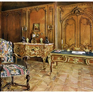 French panelled room, Wallace Collection, London, 1911-1912. Artist: Edwin Foley