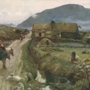 Galway Gossips, c1887, Print (c1930) Galway Gossips, c1887, Print (c1930)