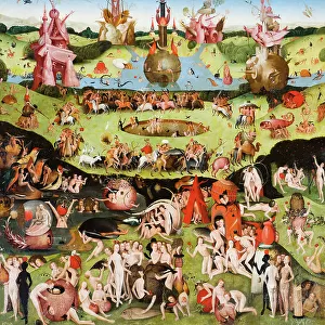 The Garden of Earthly Delights, c. 1500. Creator: Bosch, Hieronymus, (School)